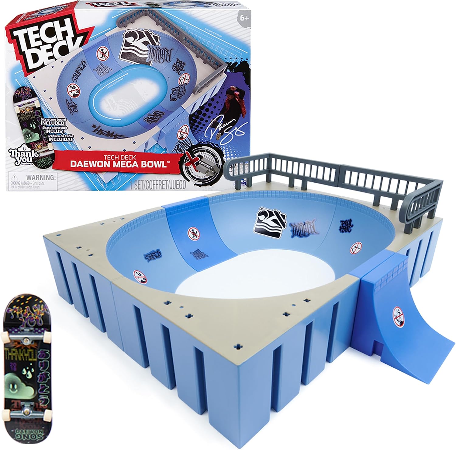 Tech Deck mega bowls