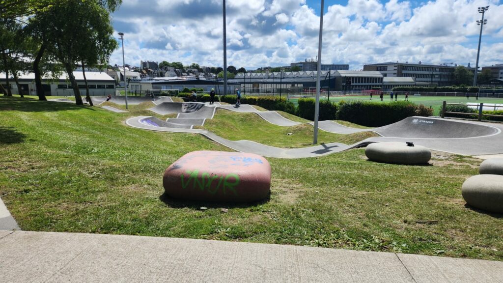 Pump track de Saint Malo